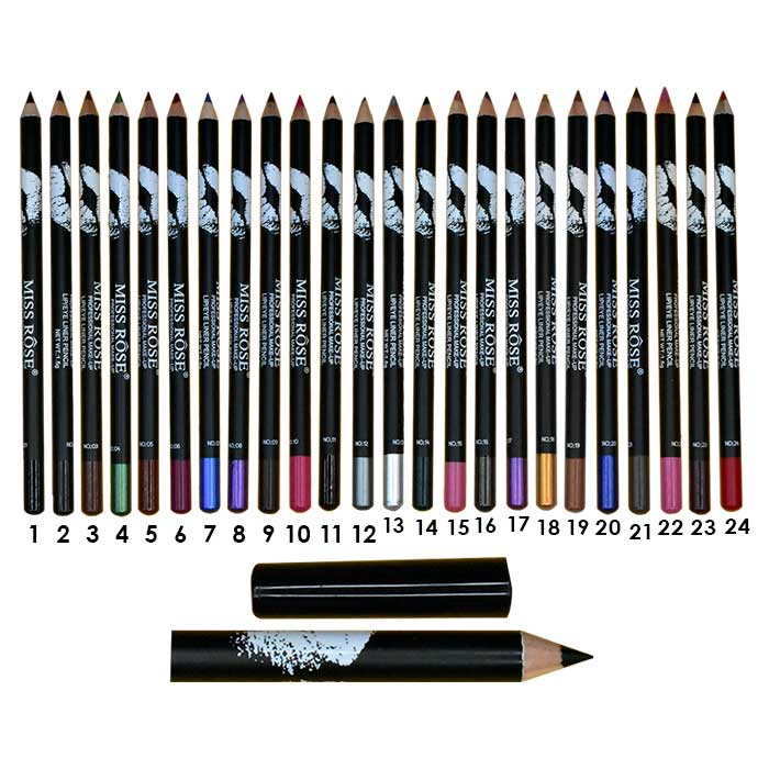 Delineadores en lapiz mr negro sueltos