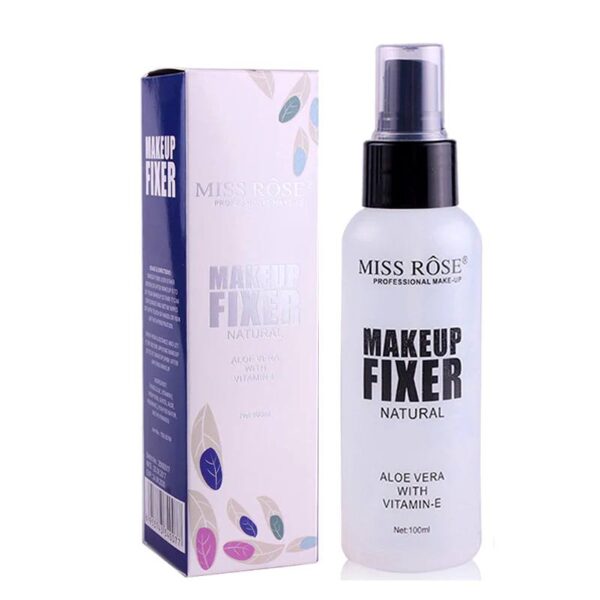 Fijador Makeup natural Miss Rose LOTE 3
