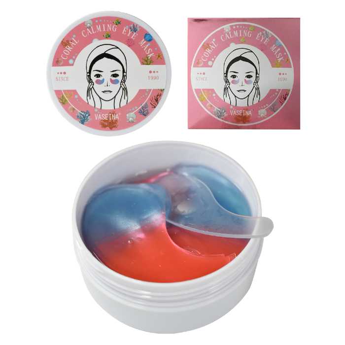 Colageno para ojeras eye mask vaseina rosa