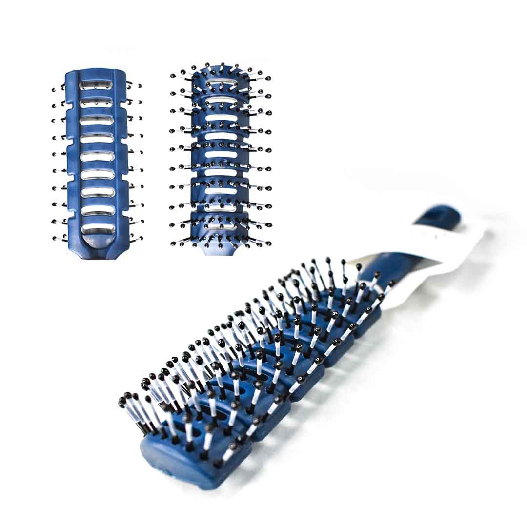 Cepillo para cabello presentación azul marca cecilia