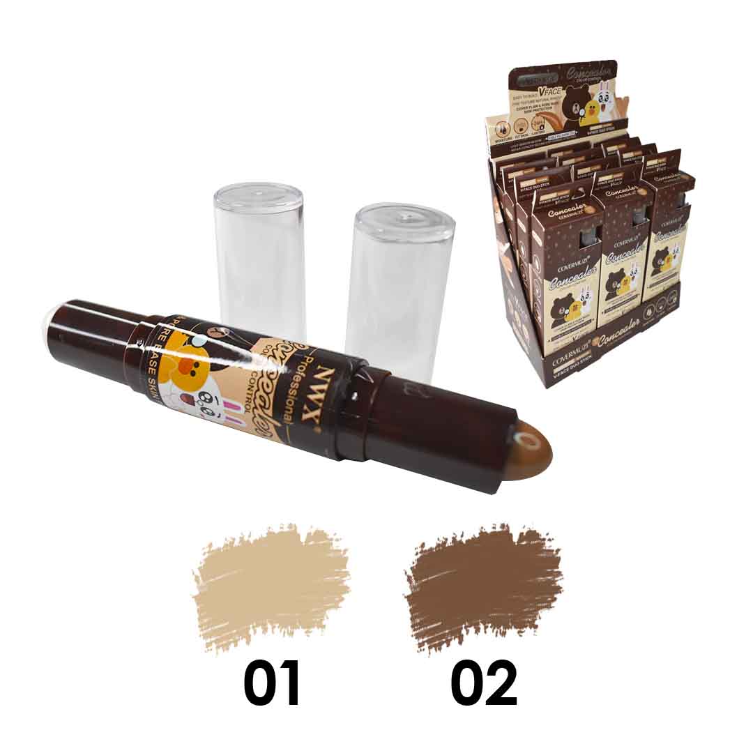 Contorno y corrector en barra covermuzi