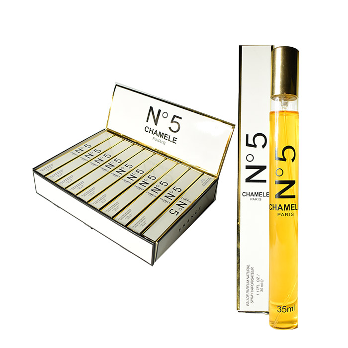 Loción chamele paris caja blanca con dorado 35ml