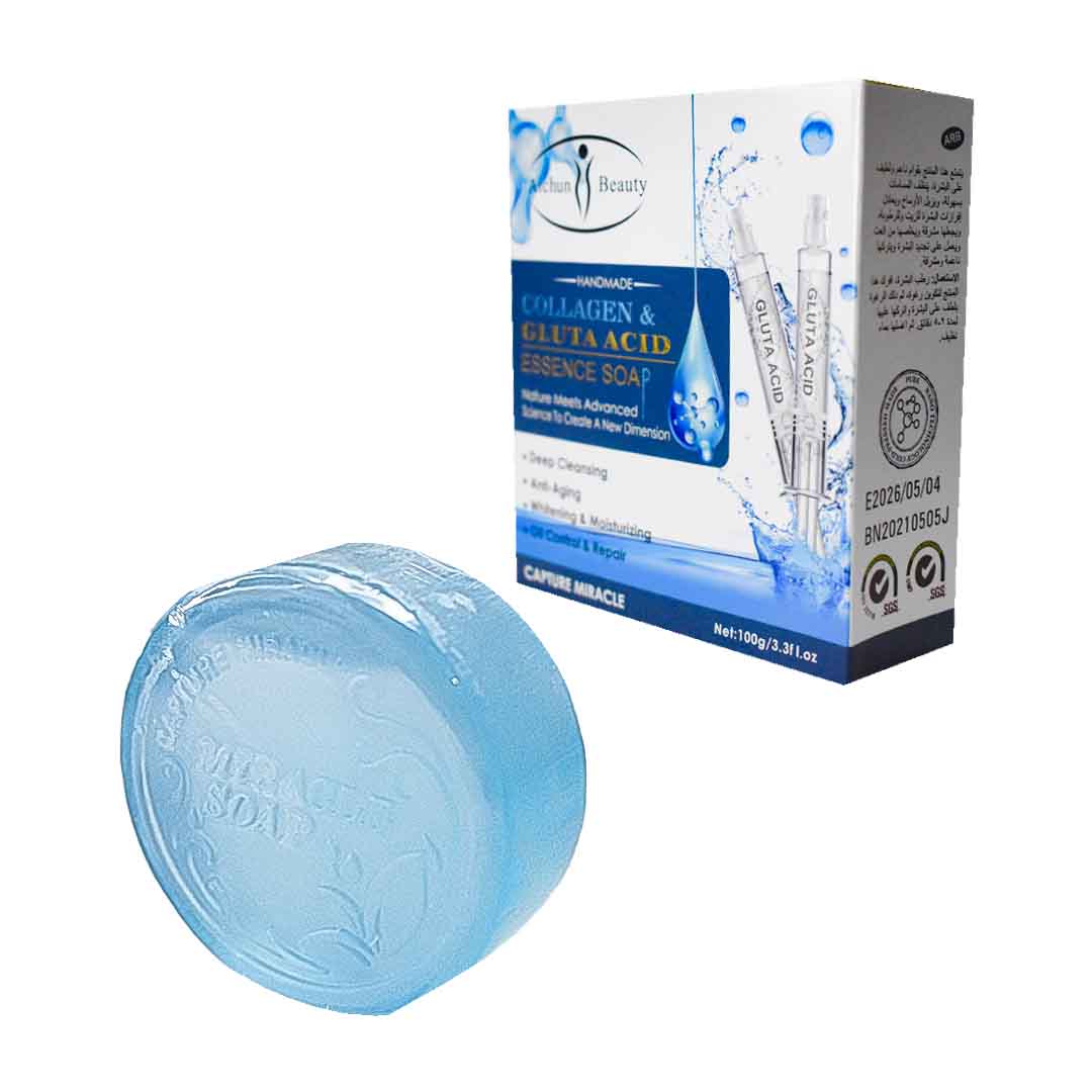 Jabón en barra circular de ácido hialurónico Aichun Beauty