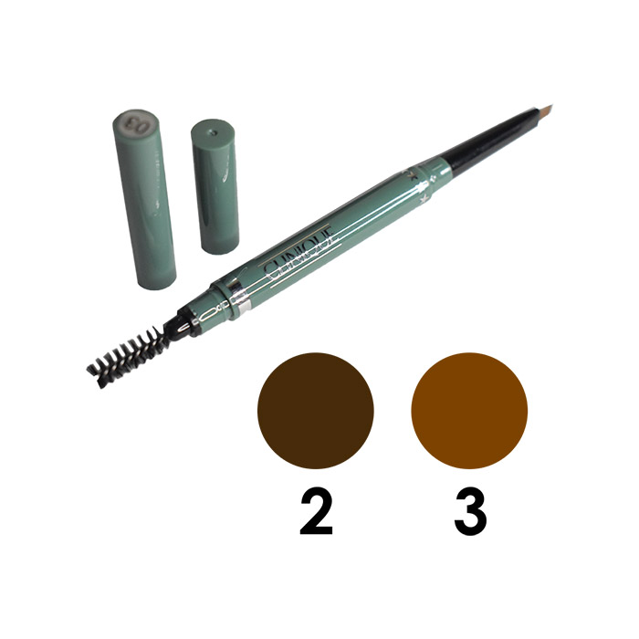 Delineador para cejas 2 en 1 clinique empaque verde