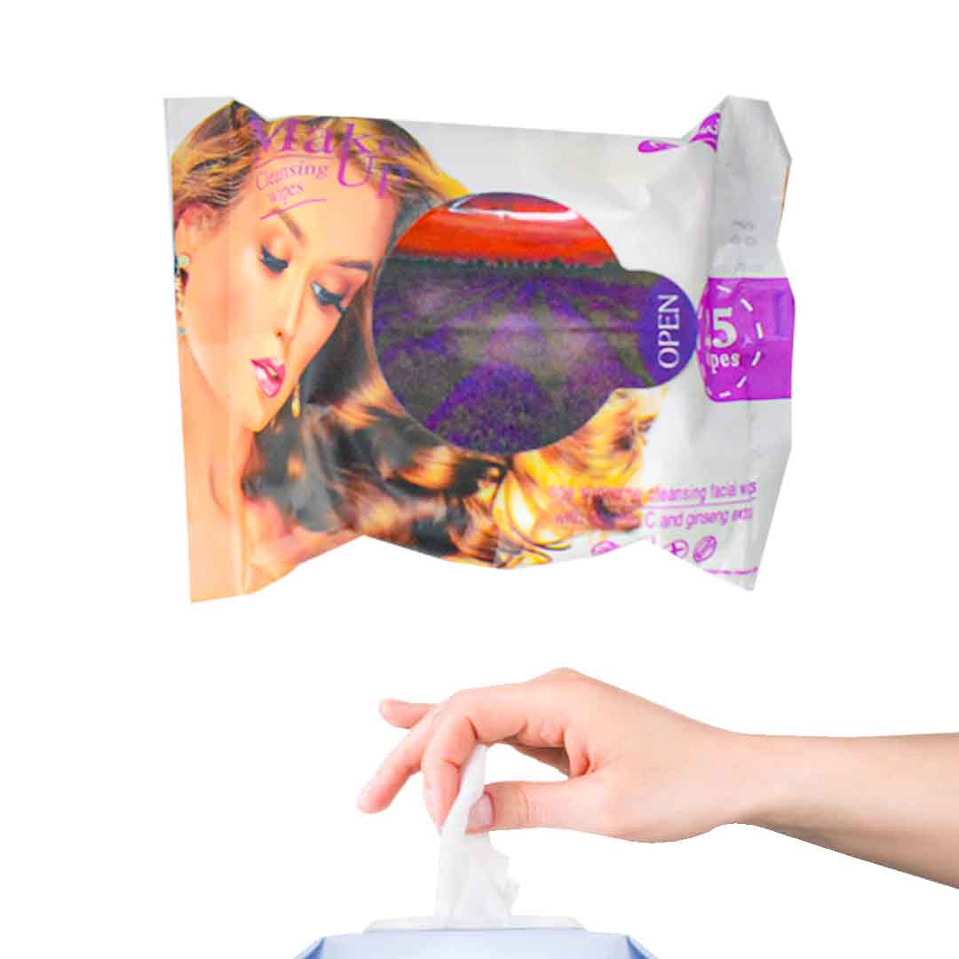 Toallas desmaquillantes cosmosoft lavanda