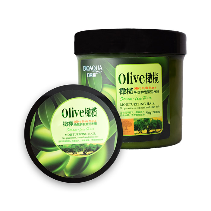 Tratamiento para el cabello de oliva Bioaqua