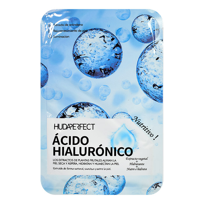 Mascarilla en sobre hudaperfect de ácido hialuronico