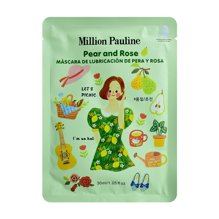 Mascarilla million pauline peras y rosas