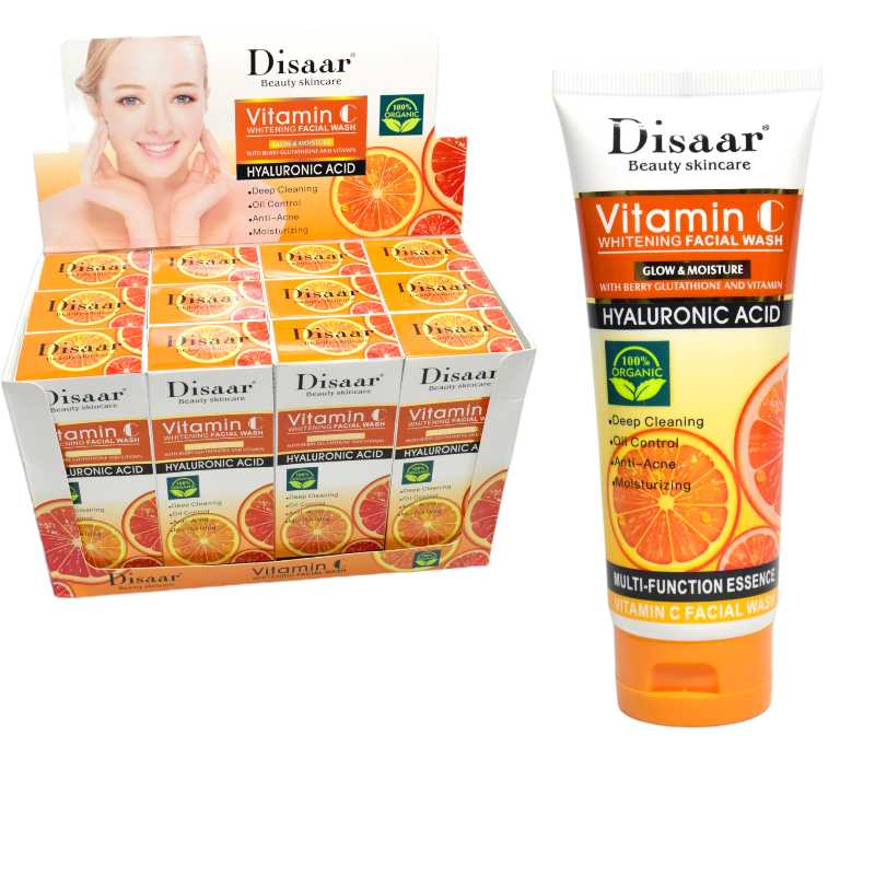 Limpiador facial anti acné disaar de vitamina c y acido hialuronico