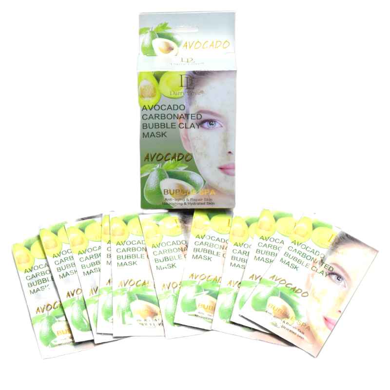 Unidad de mascarilla carbonatada Darry Love extracto de aguacate