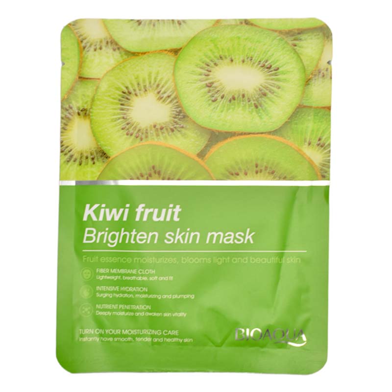 Mascarilla de extracto de kiwi Bioaqua empaque verde