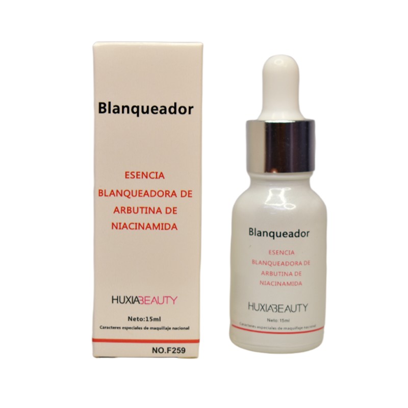 Suero blanqueador de arbutina Huxiabeauty 15ml.