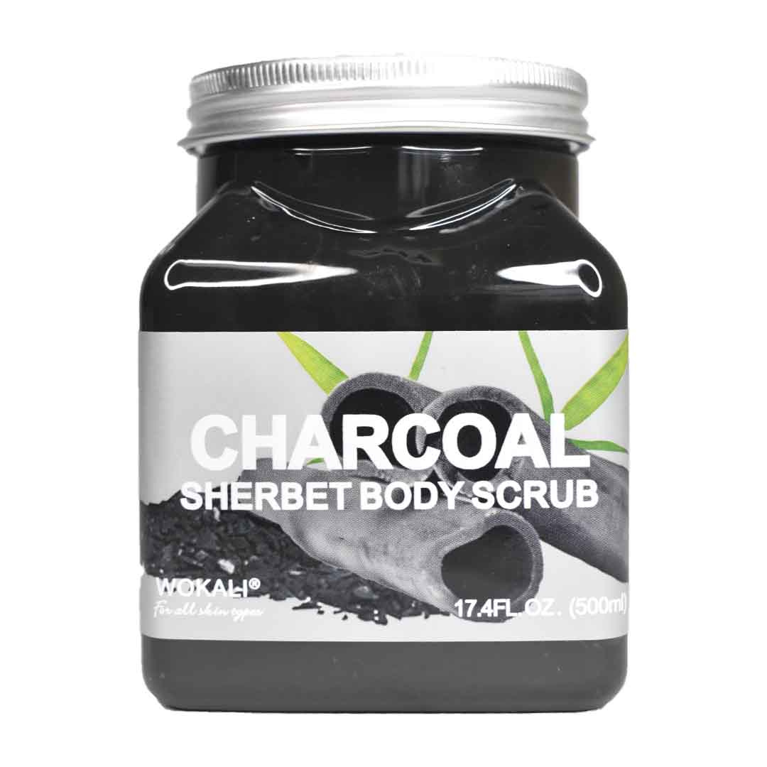 Exfoliante corporal Wokali de carbón 500ml
