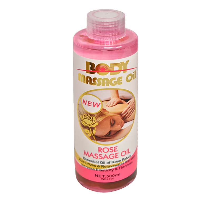 Aceite para masaje con aromaterapia Wokali Petalos de Rosa 500ml