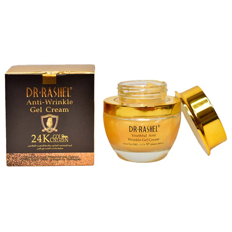 Crema antiarrugas con colageno de oro Dr Rashel