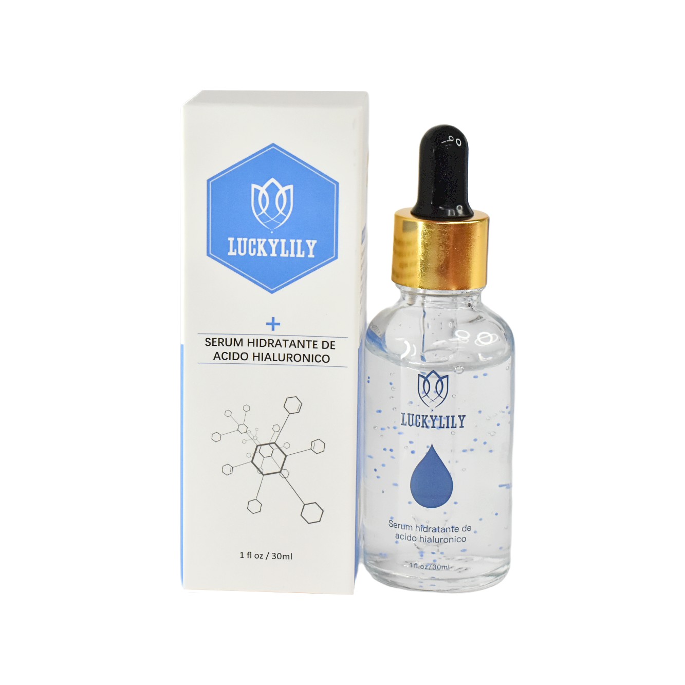 Sérum hidratante de ácido hialurónico  Lucky Lily - Imagen 2
