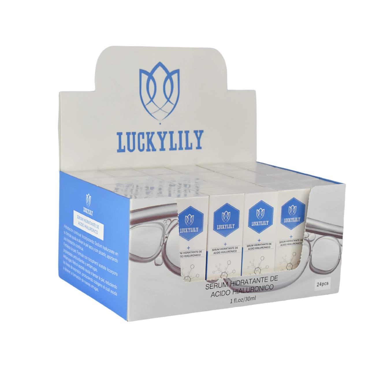 Sérum hidratante de ácido hialurónico  Lucky Lily