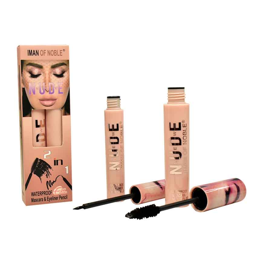 Kit de mascara y delineador Iman of Noble New Nou 2 en 1