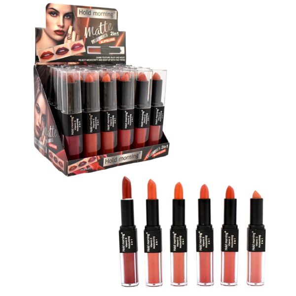 Labial 2 en 1 Hold morning Matte