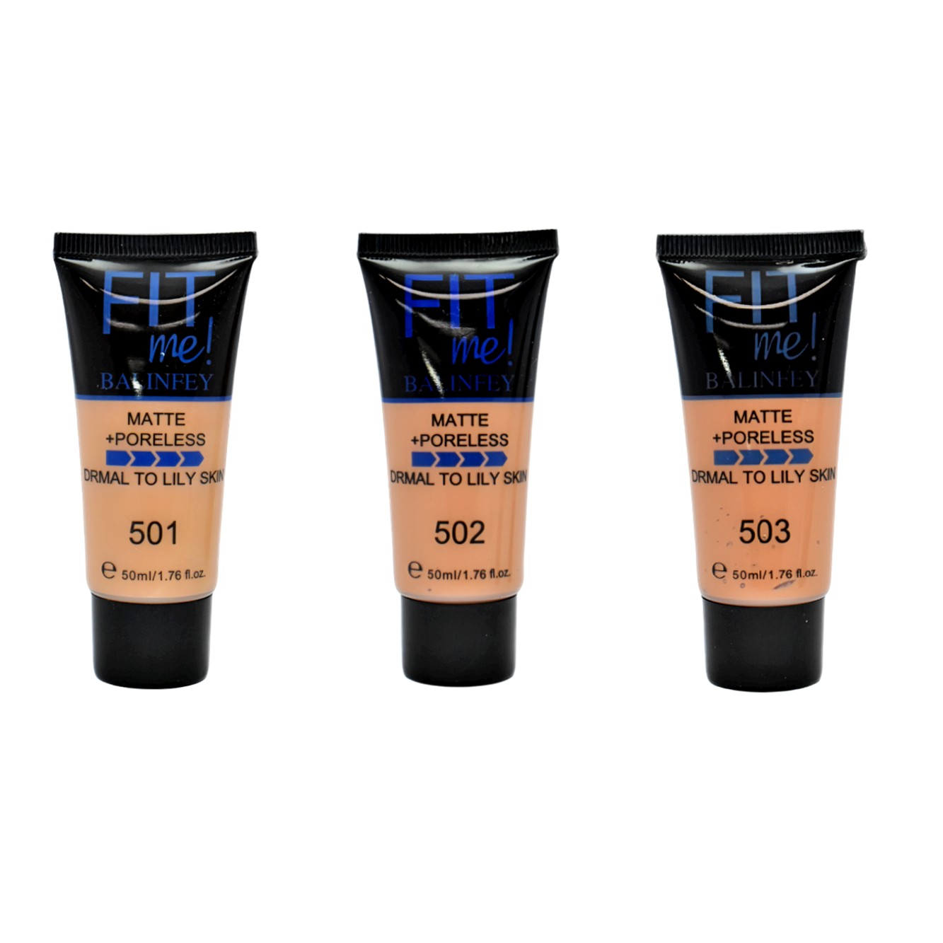 Base para rostro matte poreless Fit me! Balinfey Surtido - Imagen 2