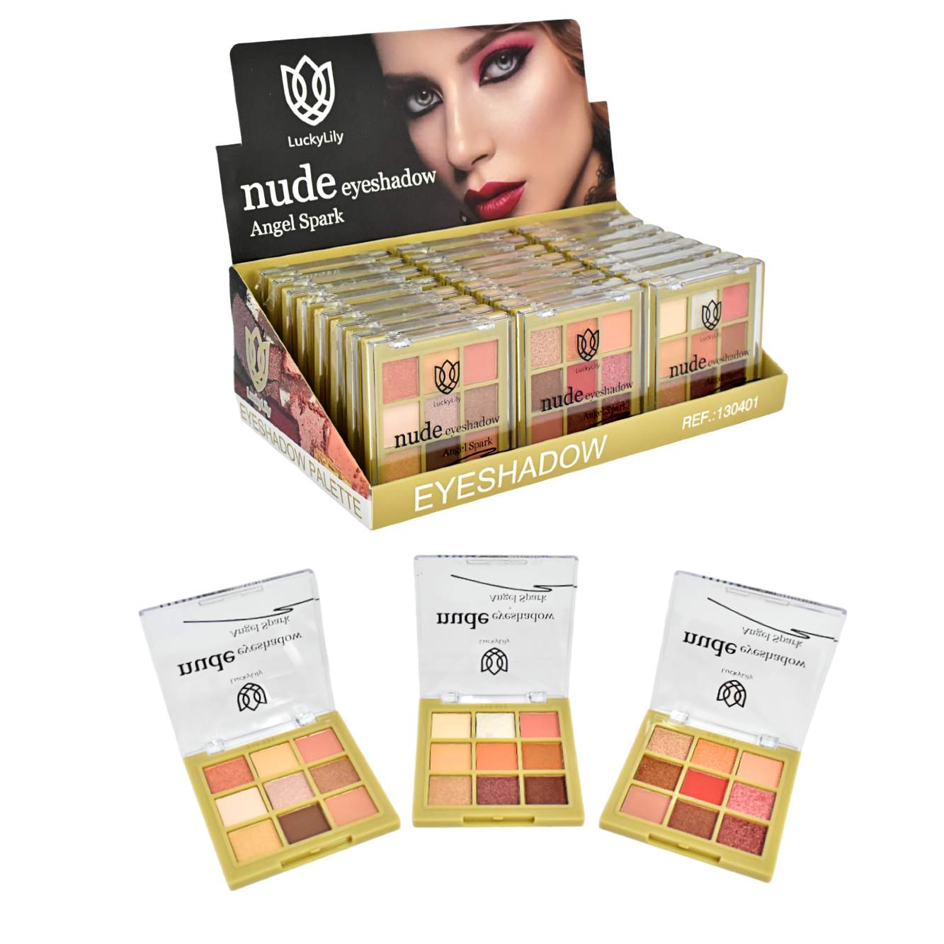 Sombra para ojos Nude Angel Park Lucky Lily 9 colores