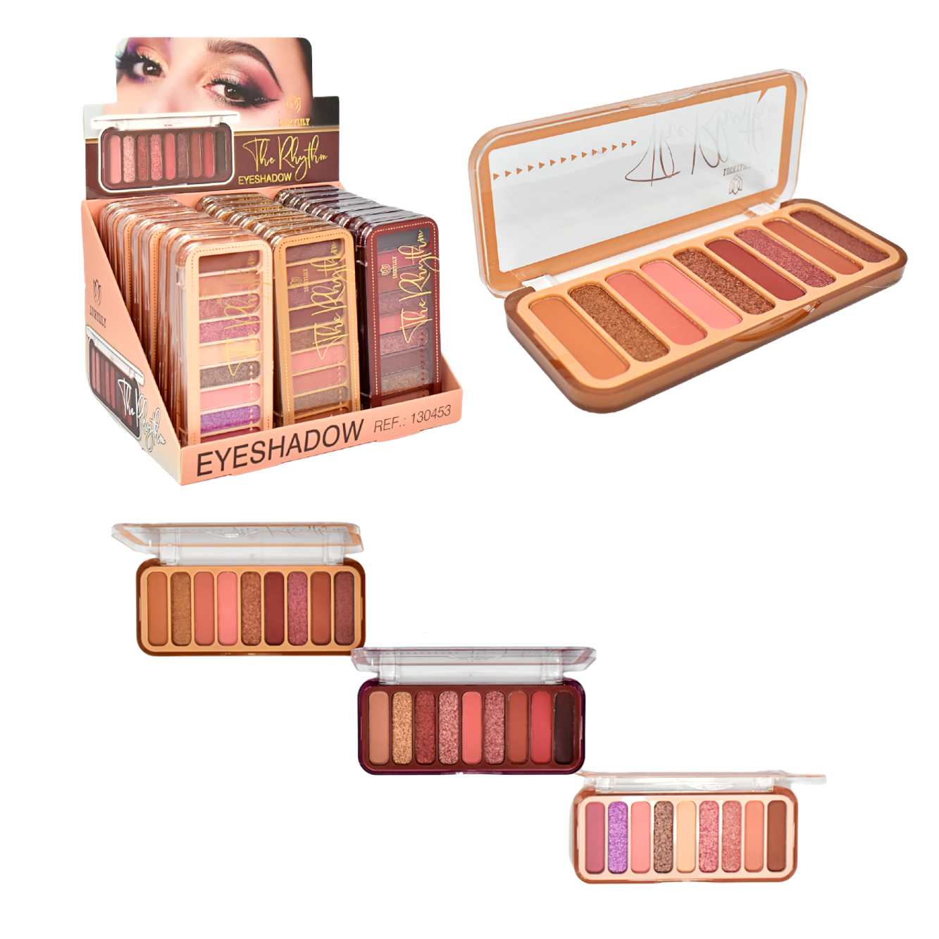 Sombra para ojos The Rhythm 9 colores Lucky Lily