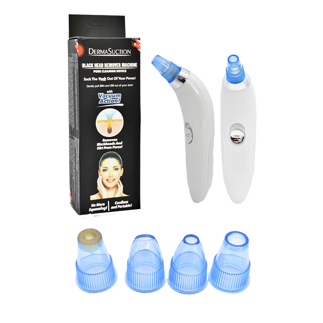 Máquina removedora de puntos negros acción de vacio