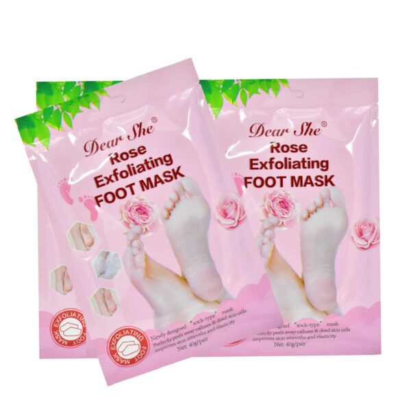 Mascarilla para pies de Rosas Dear She