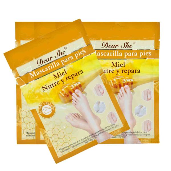 Mascarilla para pies presentación de miel Dear She 40g