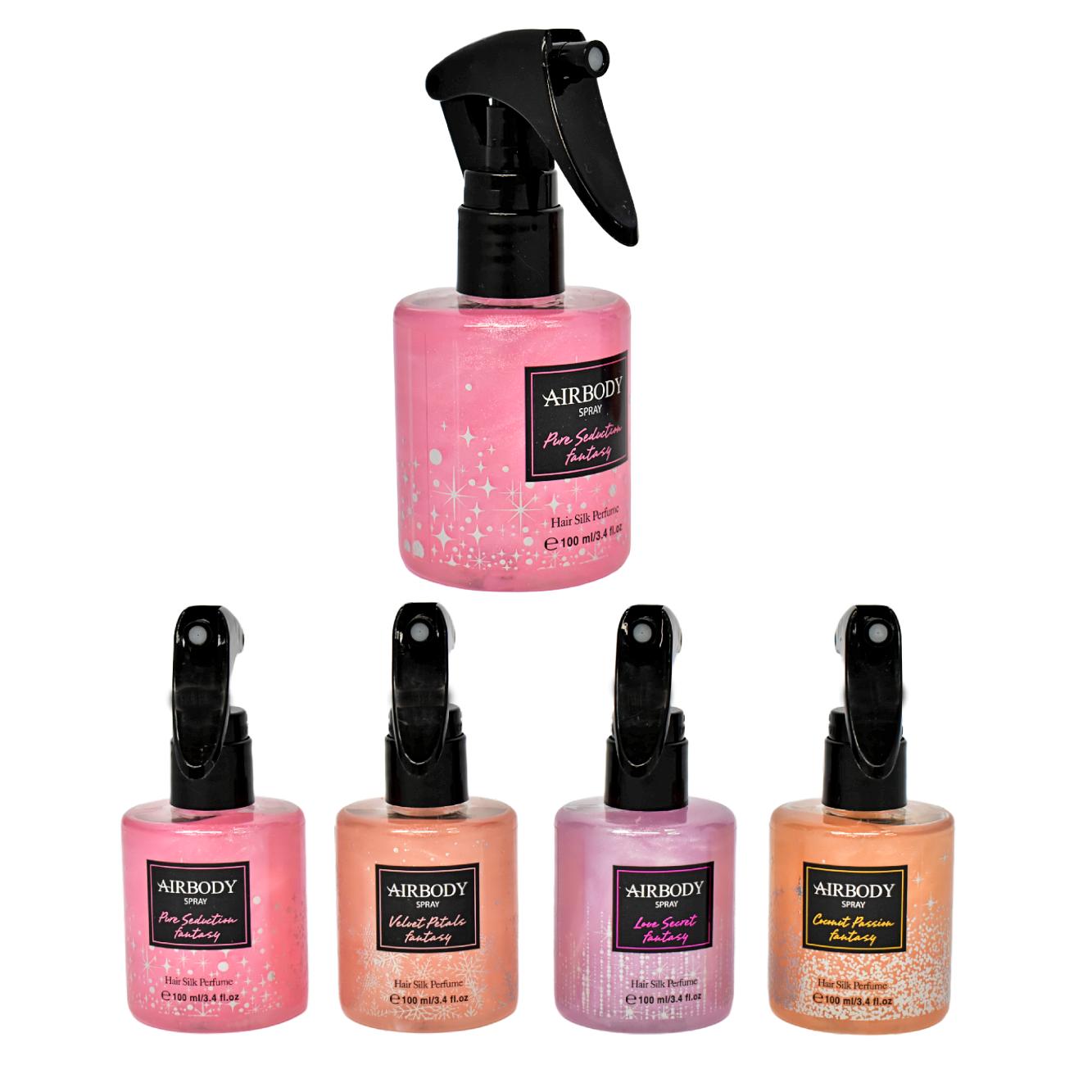 Spray para el cabello con glitter AIRBODY SPRAY 100ML