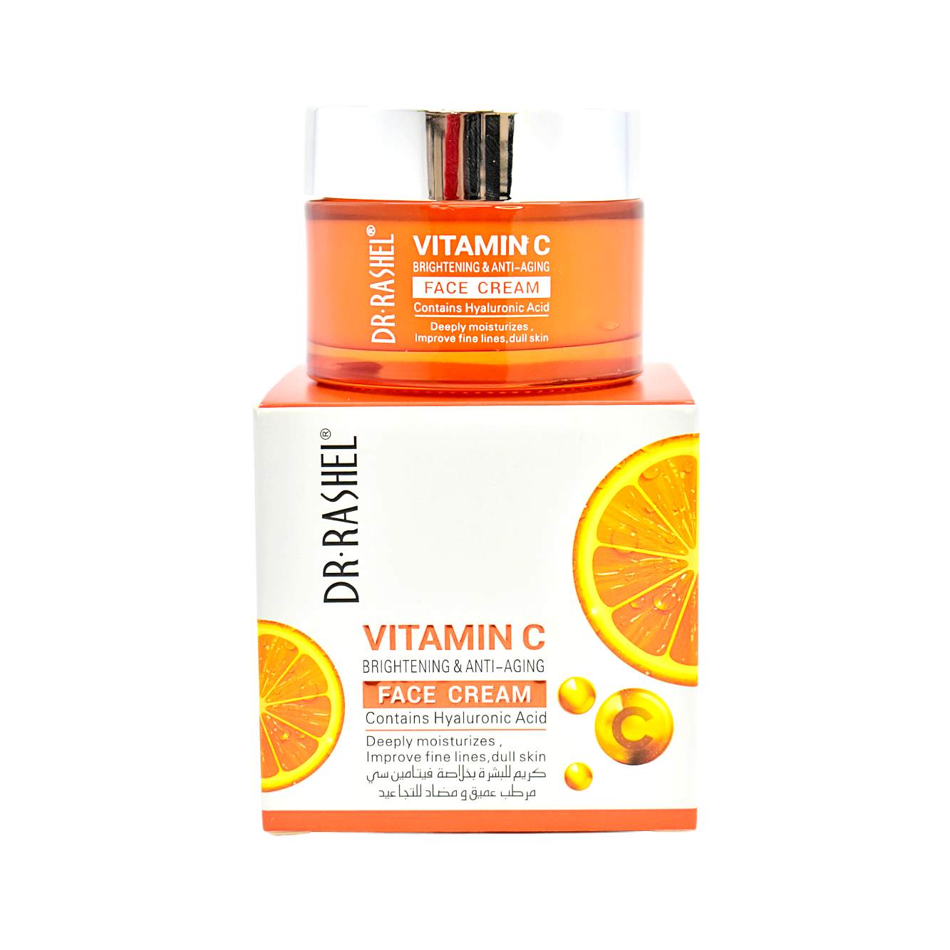 Crema facial de vitamina "C" Dr Rashel 50g
