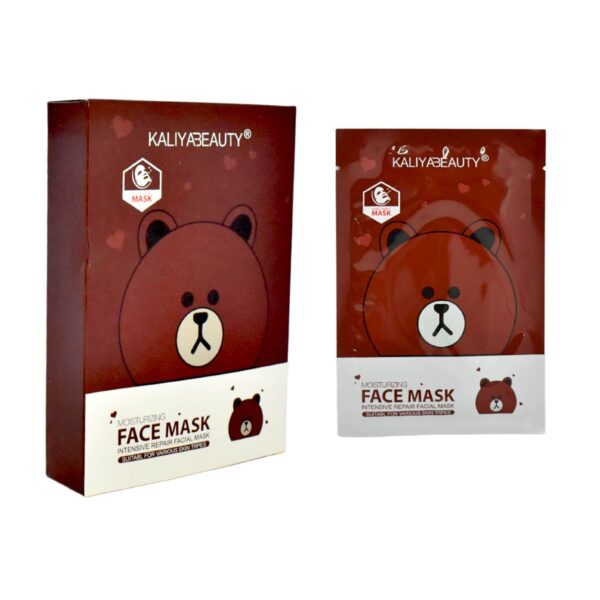 Mascarilla de oso Cafe KaliyaBeauty