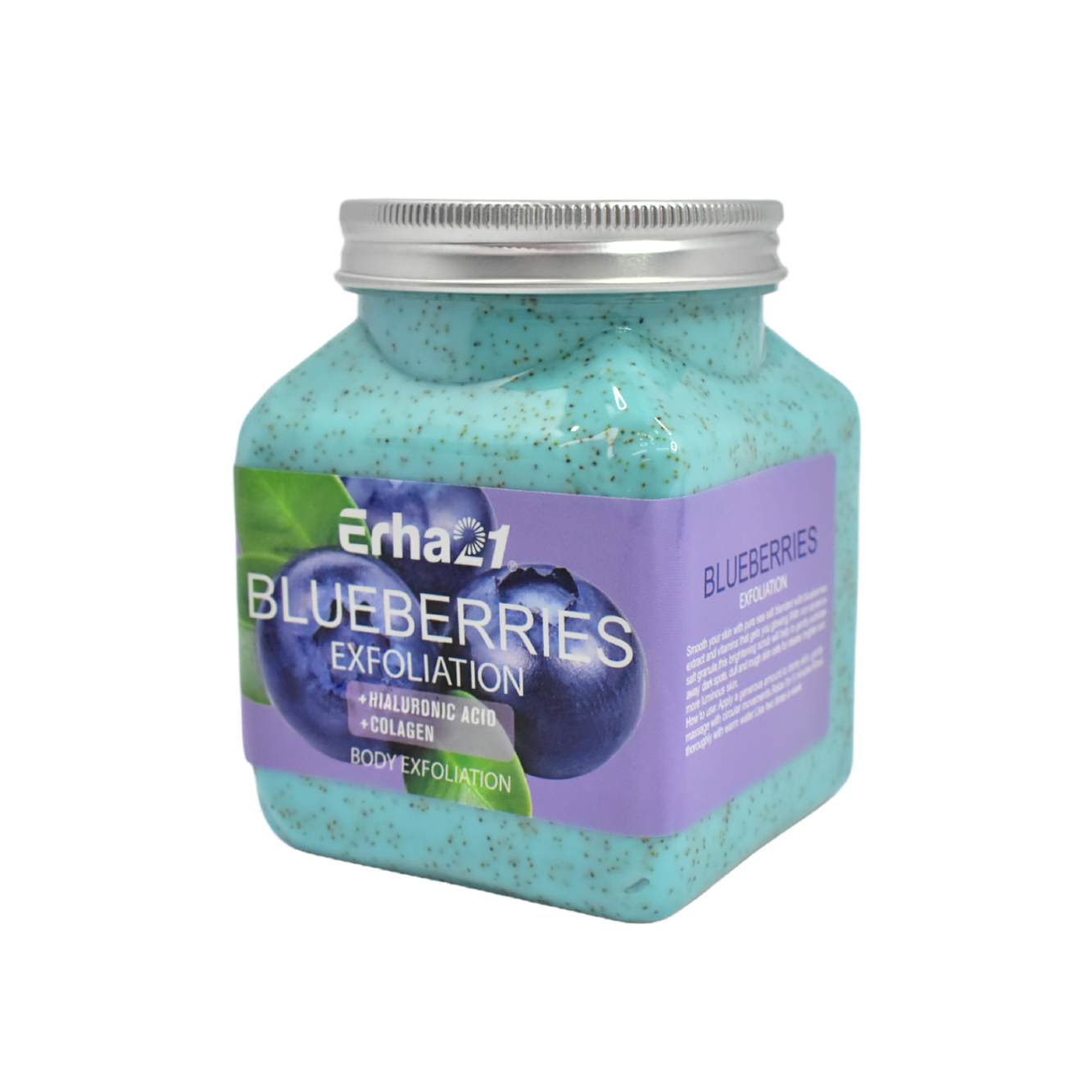 Exfoliante de mora azul 500ML Erha 21