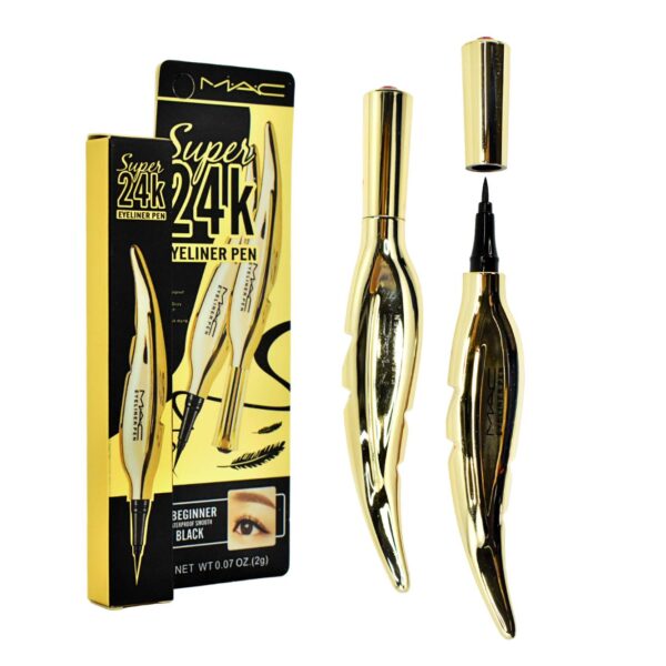 Delineador para ojos diseño pluma Super 24K Eyerliner Pen