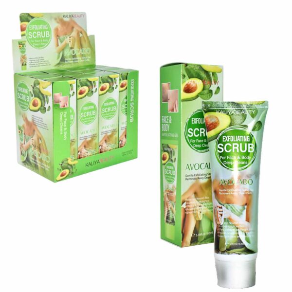 Exfoliante facial y corporal de aguacate KaliyaBeauty 100ML