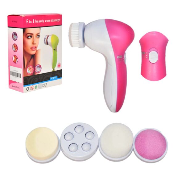 Cepillo facial eléctrico presentación 5 en 1
