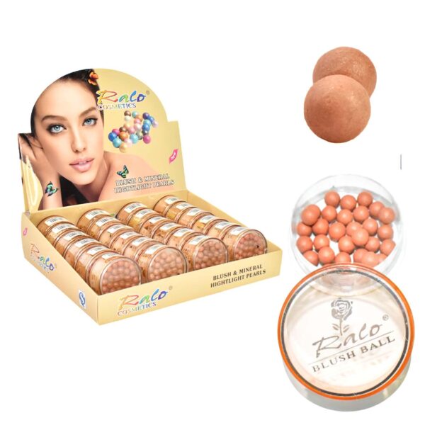 Rubores con iluminador en perlas Ralo Cosmetics