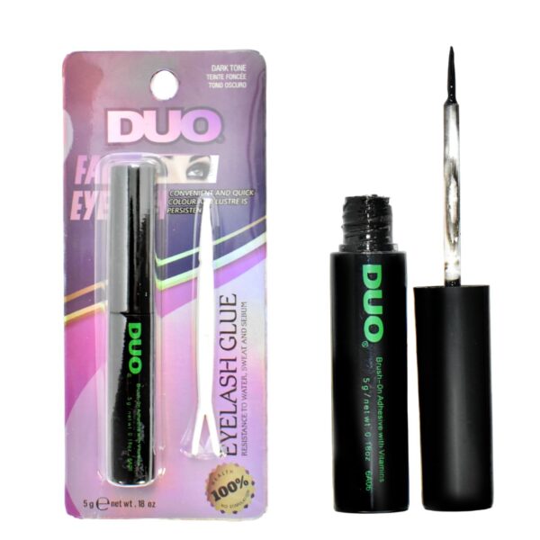 Pegamento para pestañas DUO Negro Caja Morada