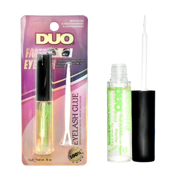 Pegamento para pestañas DUO Transparente Caja Lila