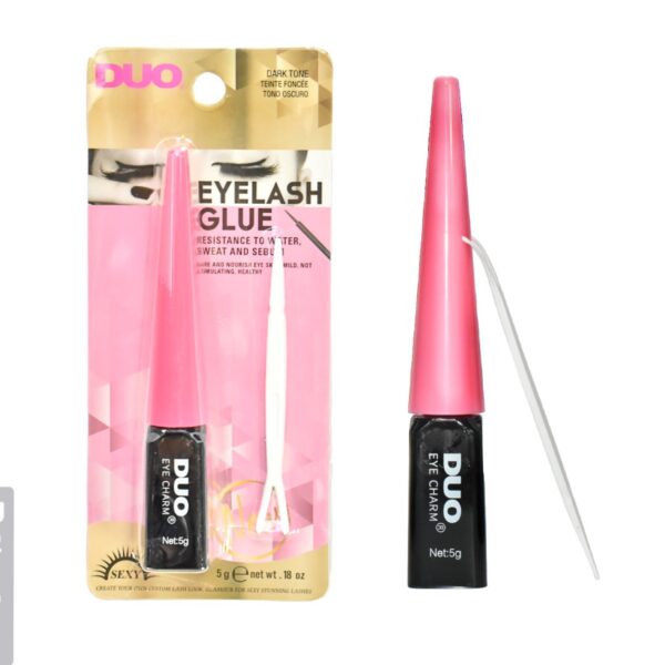 Pegamento para pestañas DUO Negro Presentación Rosa