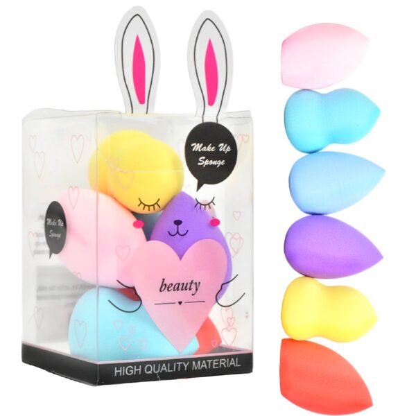Set De Esponjas Pequeñas De 6U Beauty