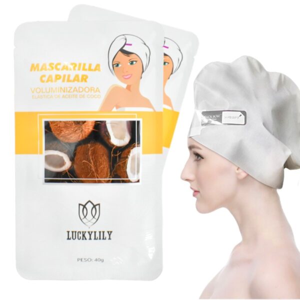 Mascarilla Capilar De Coco Y Argan Luckylily