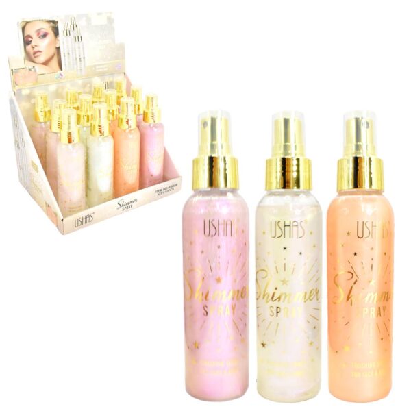 Shimmer Spray Corporal Ushas De Alta Pigmentacion 110 Ml