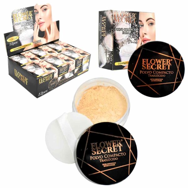 Polvo suelto Facial Flower Secret En Tonos Surtidos