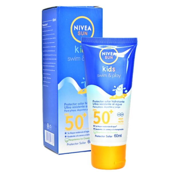 Protector Solar Nivea Kids Caja Azul 60Ml