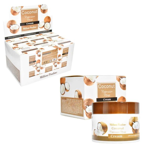 Crema Aclarante Y Antiarrugas De Coco Million Pauline