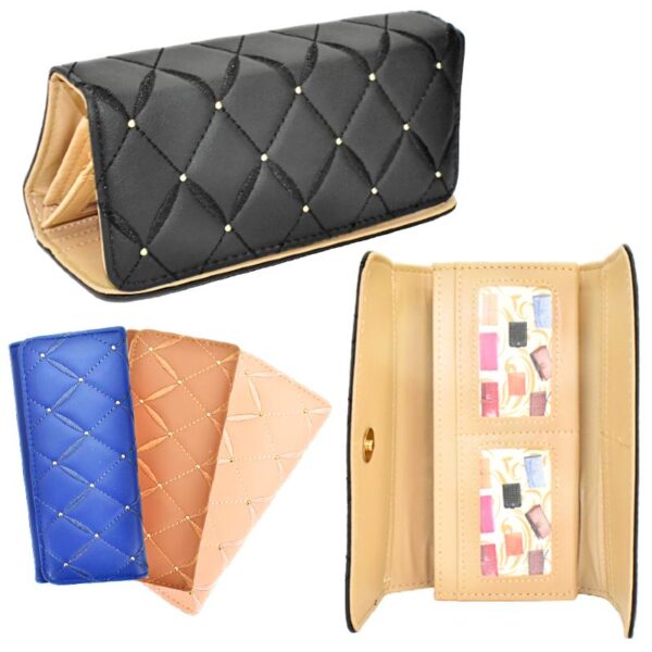 Billetera Rectangular De Diseños Y Colores Variados Q32.10