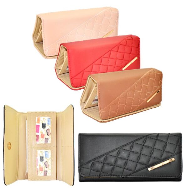 Billetera Rectangular De Diseños Y Colores Variados Q32.10 - Imagen 4