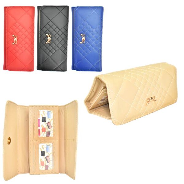 Billetera Rectangular De Diseños Y Colores Variados Q32.10 - Imagen 3