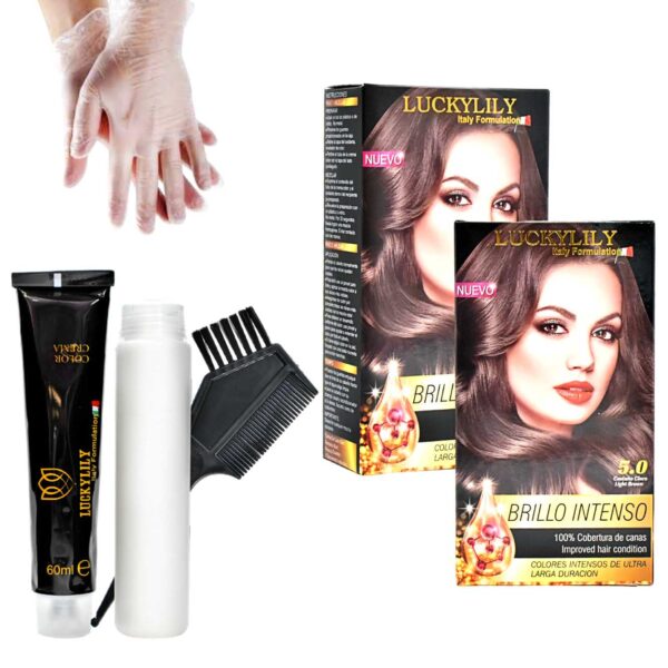 Tinte Para Cabello Lucky Lily Tonalidades Surtidas